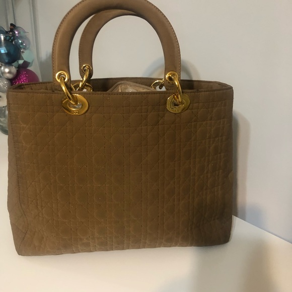 Authentic CHRISTIAN DIOR carnage in fabric - Picture 6 of 16